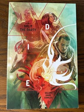 DIE Vol. 2 "Split the Party" Graphic Novel - Multicolor Cover